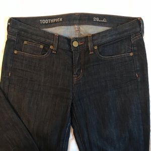 J. Crew toothpick jeans